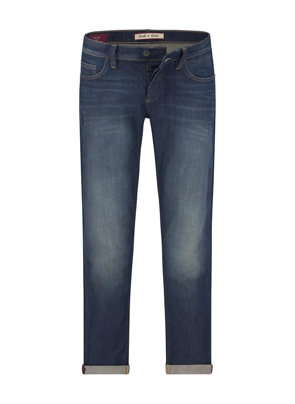 Jeans Andrew, Baumwoll-Stretch, blau