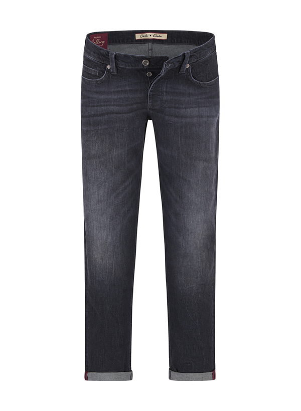 Jeans Andrew, Baumwoll-Stretch, dunkelgrau