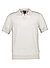 Polo-Shirt Lantoni, Strick-Merinowolle extrafein, ecru - ecru