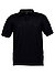 Polo-Shirt Lantoni, Strick-Merinowolle extrafein, schwarz - schwarz