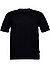 T-Shirt Umauro, Merinowolle extrafein, schwarz - schwarz