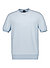 T-Shirt Laruso, Strick, hellblau - hellblau