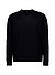 Pullover Leno, Merinowolle extrafein, schwarz - schwarz