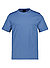 T-Shirt Thompson, Regular, Baumwolle, blau - blau