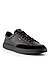Sneaker Kieran, Leder, schwarz - schwarz