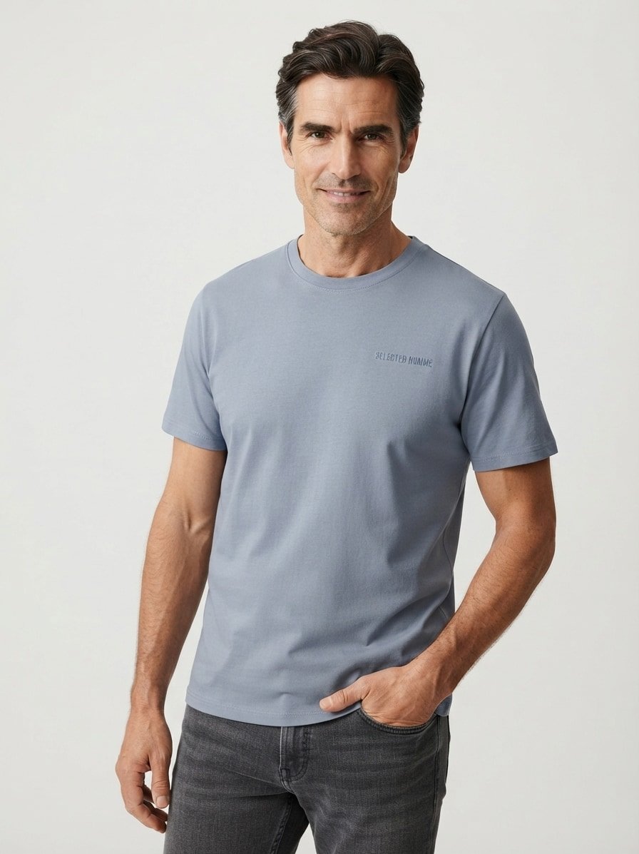 T-Shirt, Baumwolle, schwarz