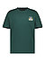 T-Shirt, Baumwolle, dunkelgrün - dunkelgrün
