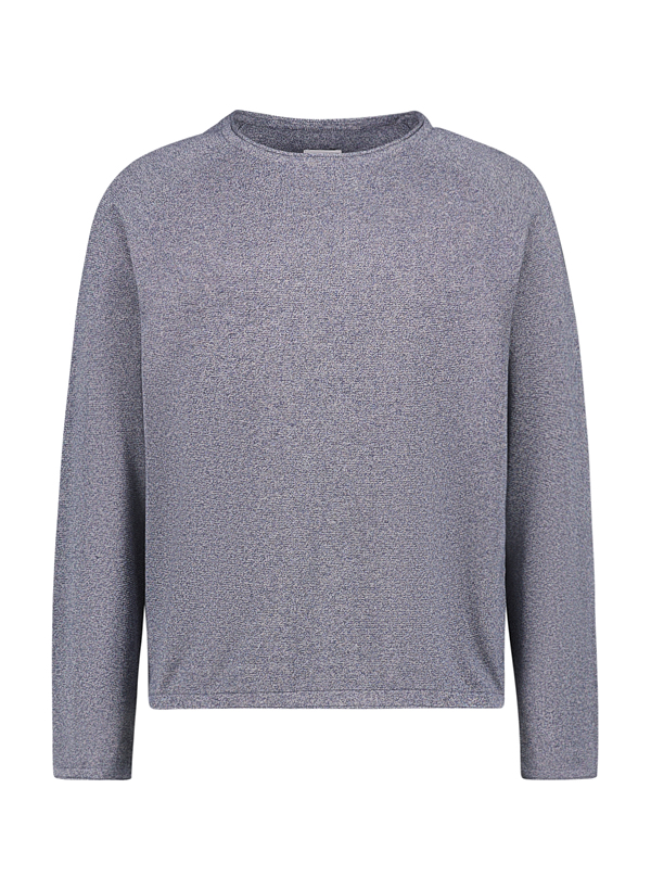 Pullover Elvin, Baumwolle, blau-meliert