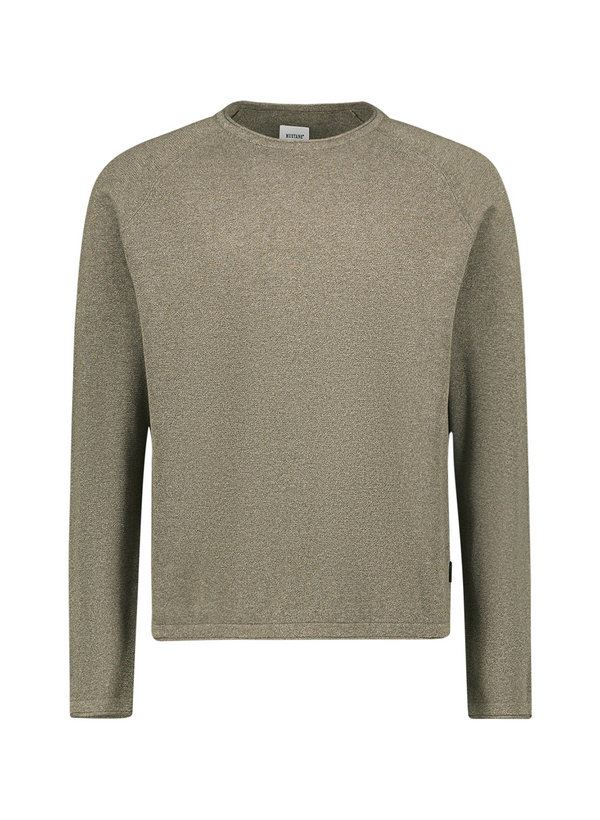 Pullover Elvin, Baumwolle, grün-meliert