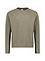 Pullover Elvin, Baumwolle, grün-meliert - mossgrün (6483)