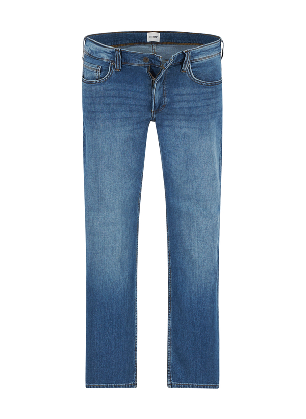 Jeans Washington, Straight, Baumwoll-Stretch, blau