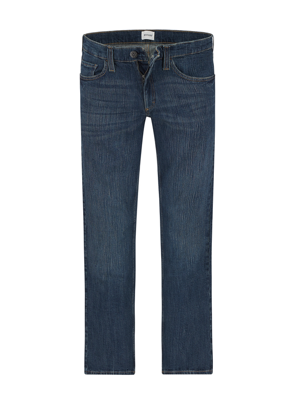 Jeans Big Sur, Straight Fit, Baumwoll-Stretch, dunkelblau