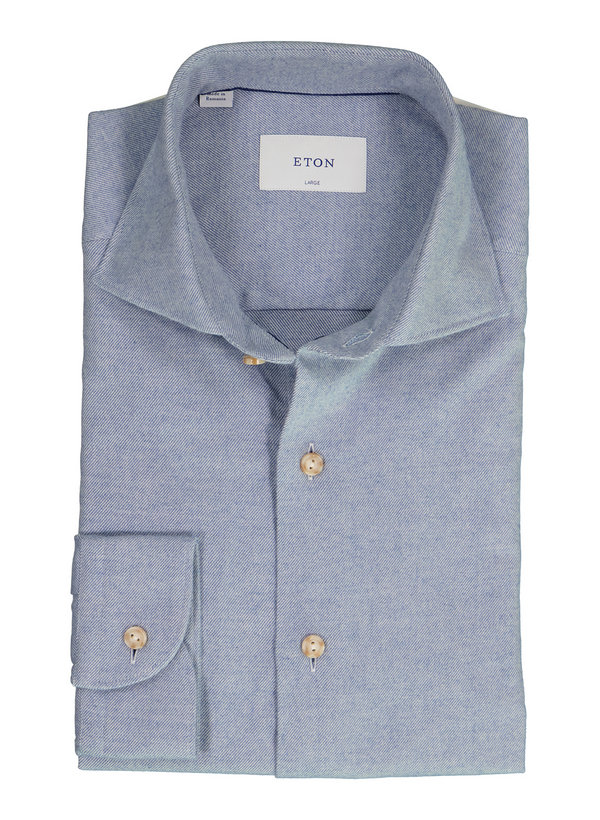 Hemd, Casual, Flanell, Kent, hellblau