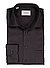 Hemd, Classic, Twill, Kent, Brusttasche, dunkelbraun - dunkelbraun