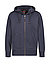 Sweatjacke Charlie Easy, Baumwolle-Fleece, navy - navy