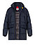 Daunenparka, Mikrofaser wasserfest, navy - navy