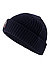 Strickmütze, Lammwolle, navy - navy