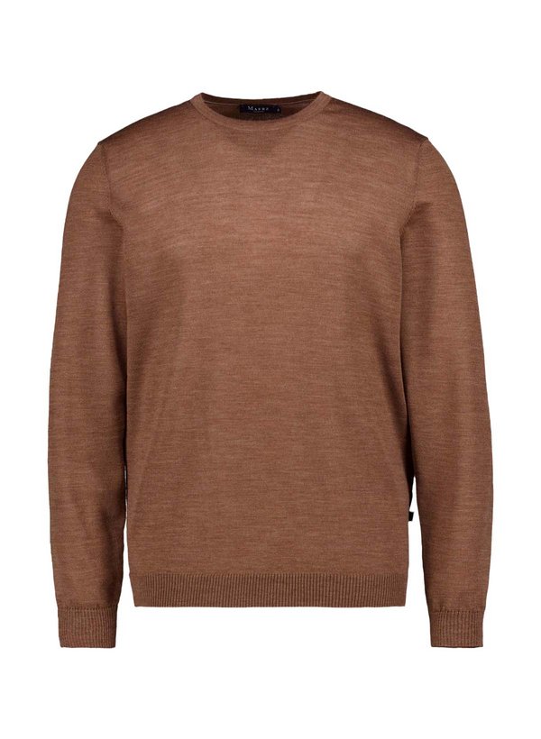 Pullover, Merinowolle extrafein, nougat