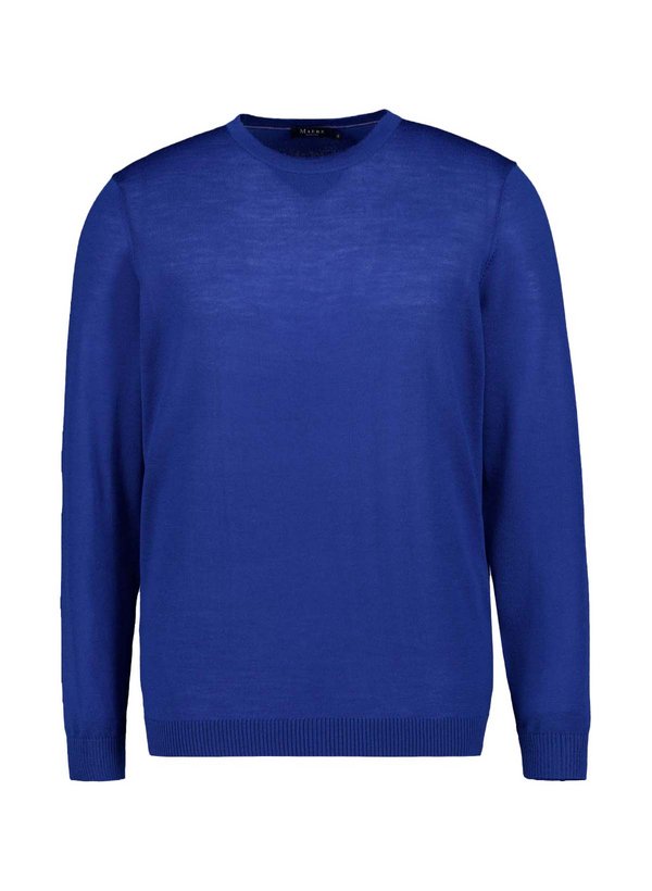 Pullover, Merinowolle extrafein, blau
