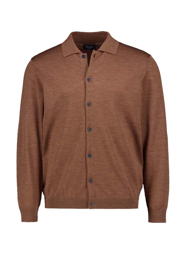 Cardigan, Merinowolle extrfein, nougat