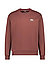 Sweatshirt, Baumwolle, braun - braun