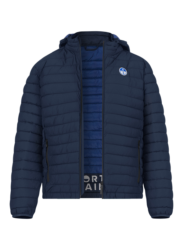 NORTH SAILS Herren Jacken blau Mikrofaser unifarben
