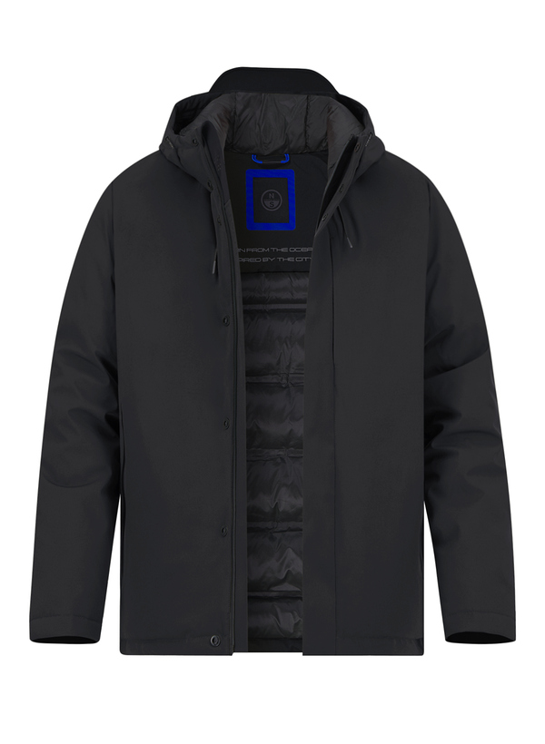 NORTH SAILS Herren Jacken schwarz unifarben