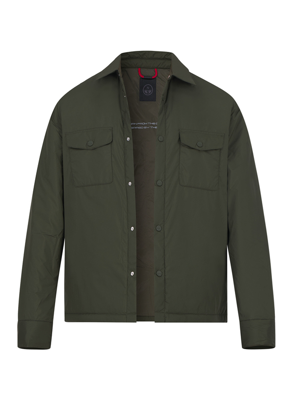 NORTH SAILS Herren Jacke grün Mikrofaser unifarben