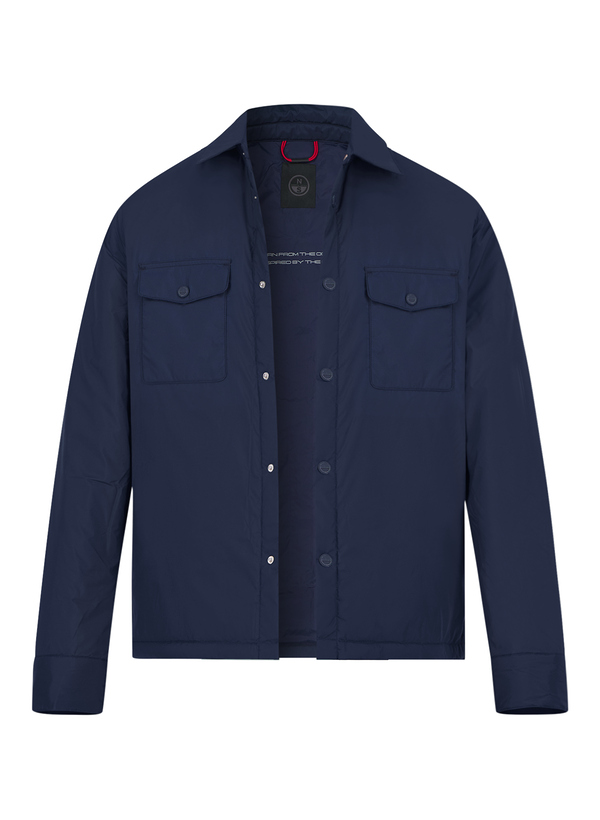 NORTH SAILS Herren Jacke blau Mikrofaser unifarben