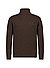 Rollkragen-Pullover, Wolle, dunkelbraun meliert - dunkelbraun