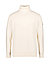 Rollkragen-Pullover, Baumwolle, ecru - ecru