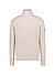 Rollkragen-Pullover, Woll-Mischung, ecru strukturiert - ecru