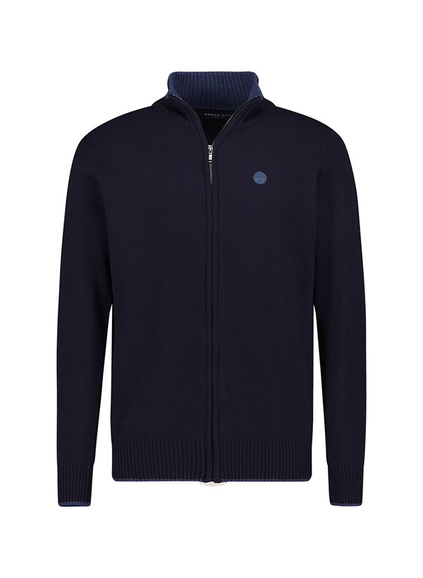 Cardigan, Woll-Mischung, navy