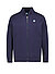 Sweatjacke, Baumwolle, navy - navy