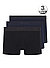 Trunks, Baumwoll-Stretch, navy, schwarz - navy-schwarz