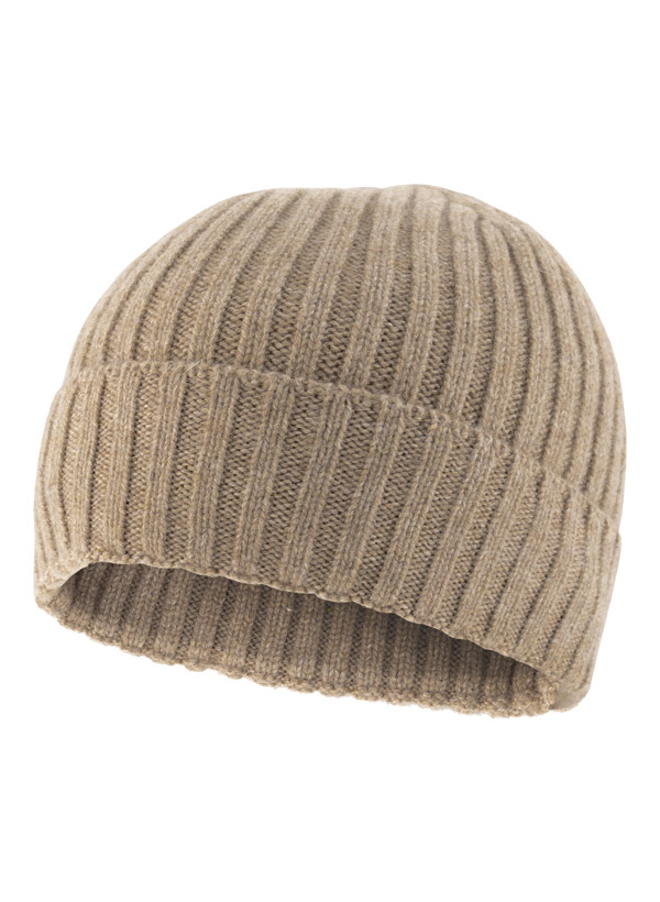 Strickmütze, Reines Kaschmir, dunkelnatur