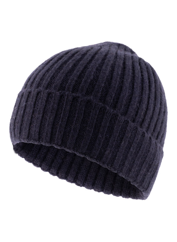 Strickmütze, Reines Kaschmir, marine