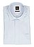 Hemd Mysoft, Slim, Jersey, Kent, hellblau gestreift - hellblau
