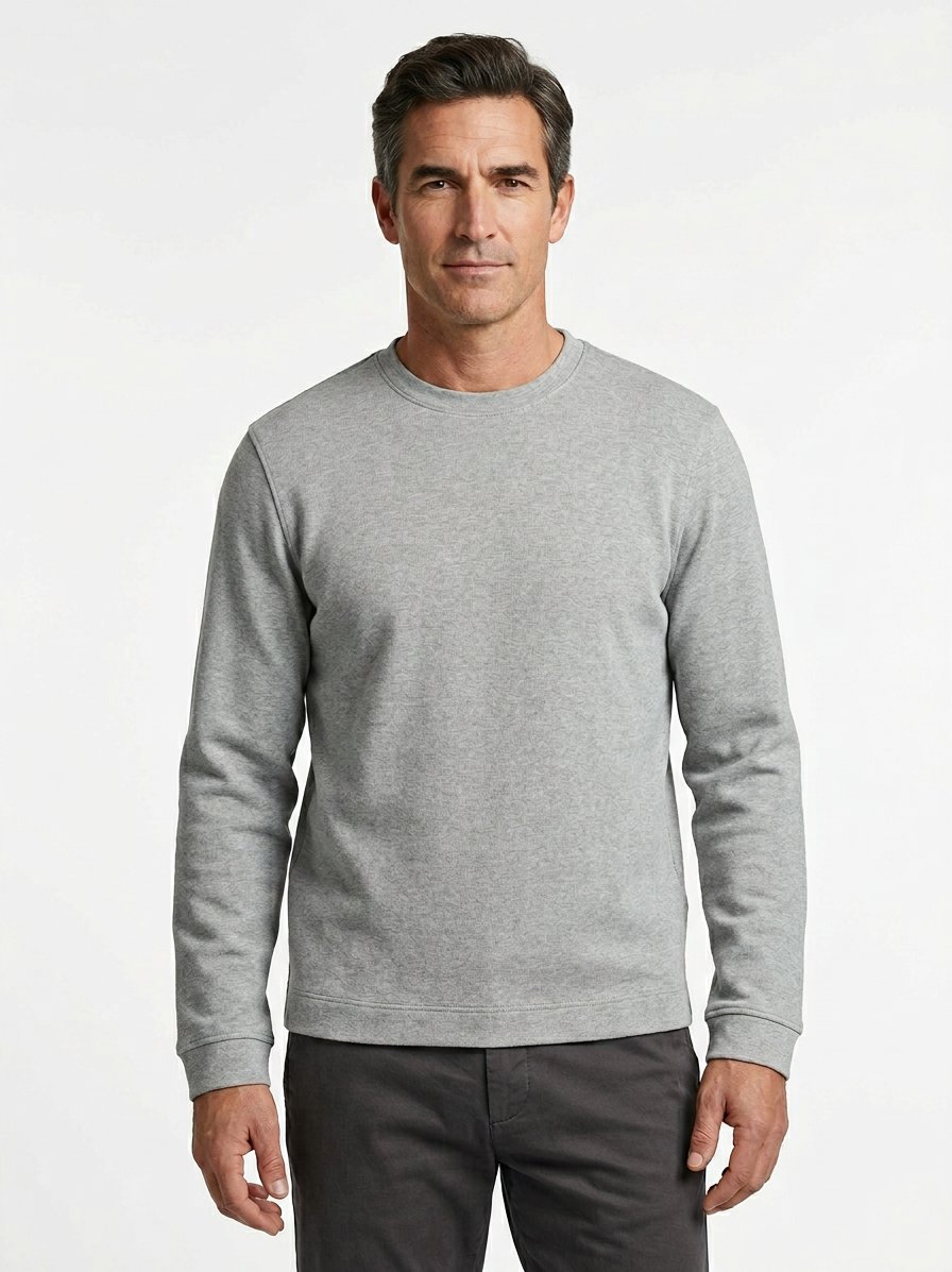 Longsleeve Tempest, Baumwolle, grau