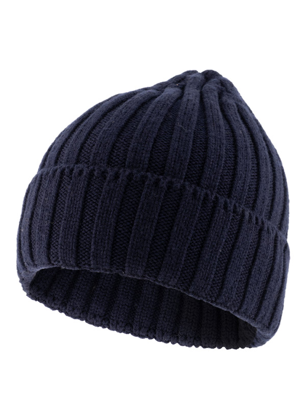 Strickmütze, Superfine Lambswool, marine