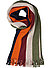 Raschelschal, Schurwolle, multicolor gestreift - multicolor