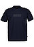 T-Shirt LogoTape, Baumwolle, dunkelblau - dunkelblau