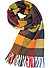 Schal, Schurwolle, multicolor kariert - multicolor