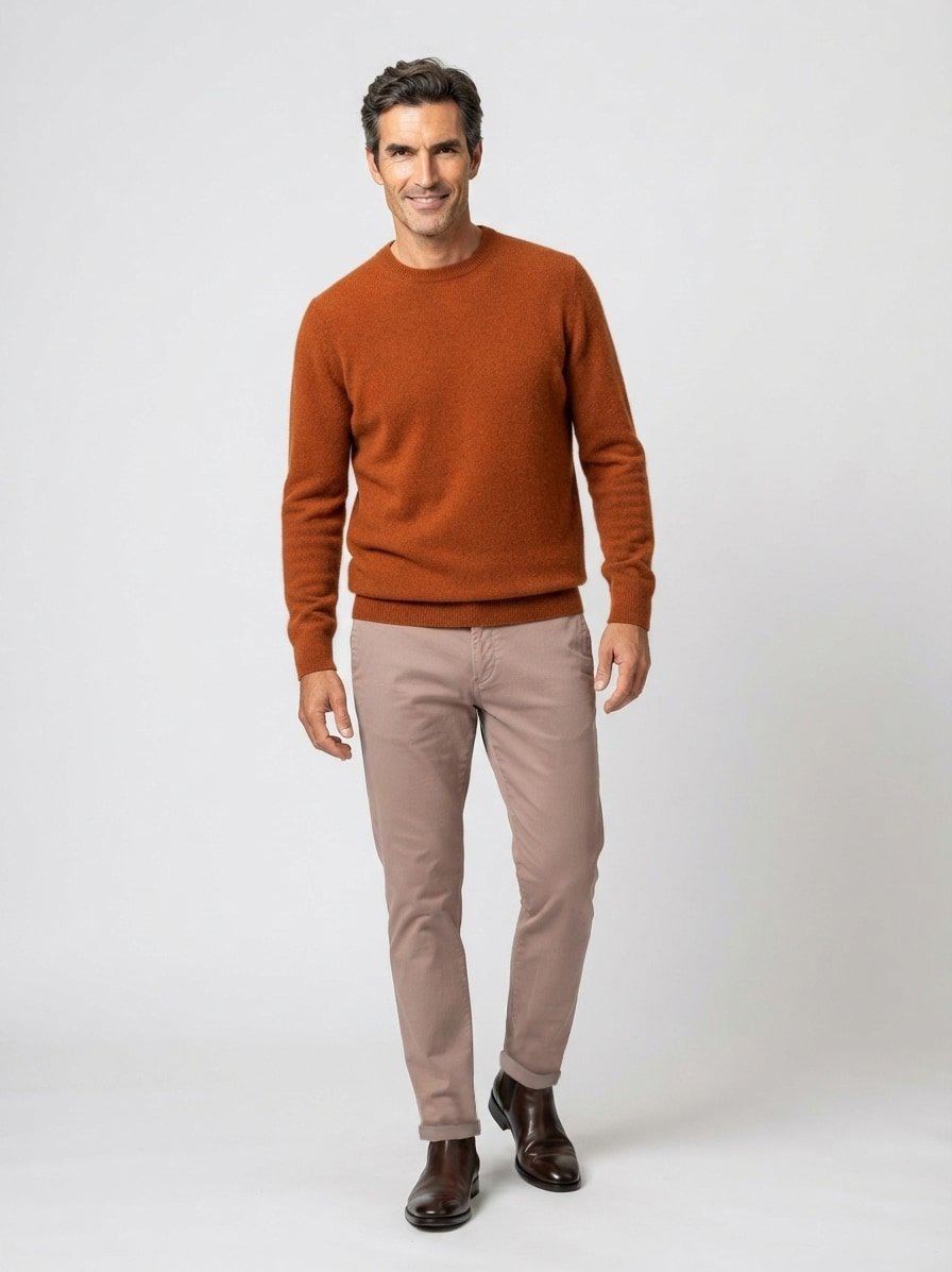 Hose, Slim Fit, Baumwolle-Stretch, graubraun