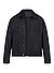 Overshirt Ligor, Ziegenvelours, dunkelblau - dunkelblau