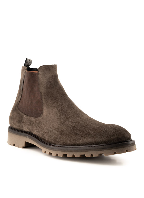 Sturdi 04.26, Chelsea Boots, Veloursleder, taupe