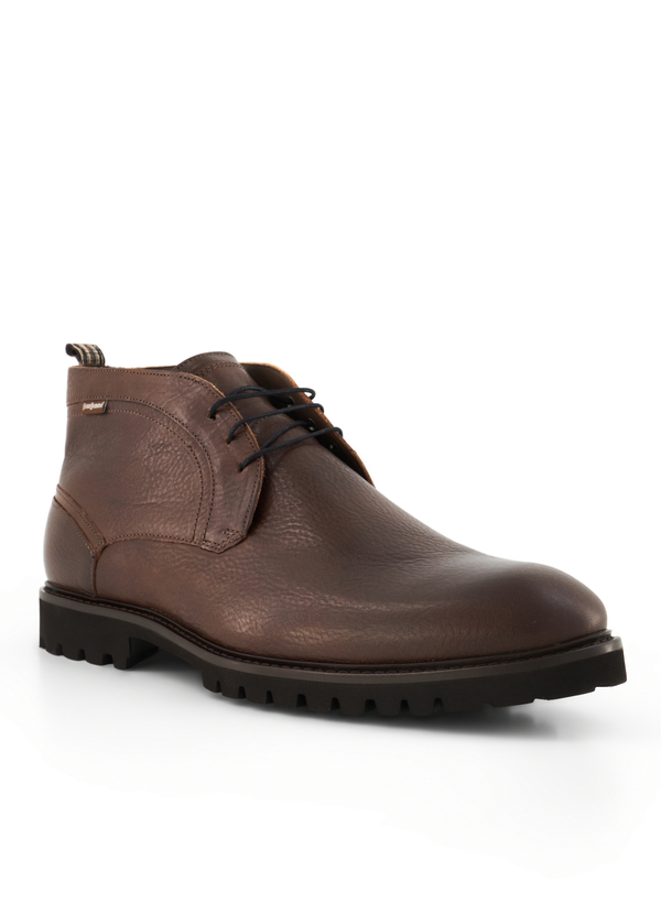 Floris van Bommel Herren Schuhe braun Glattleder