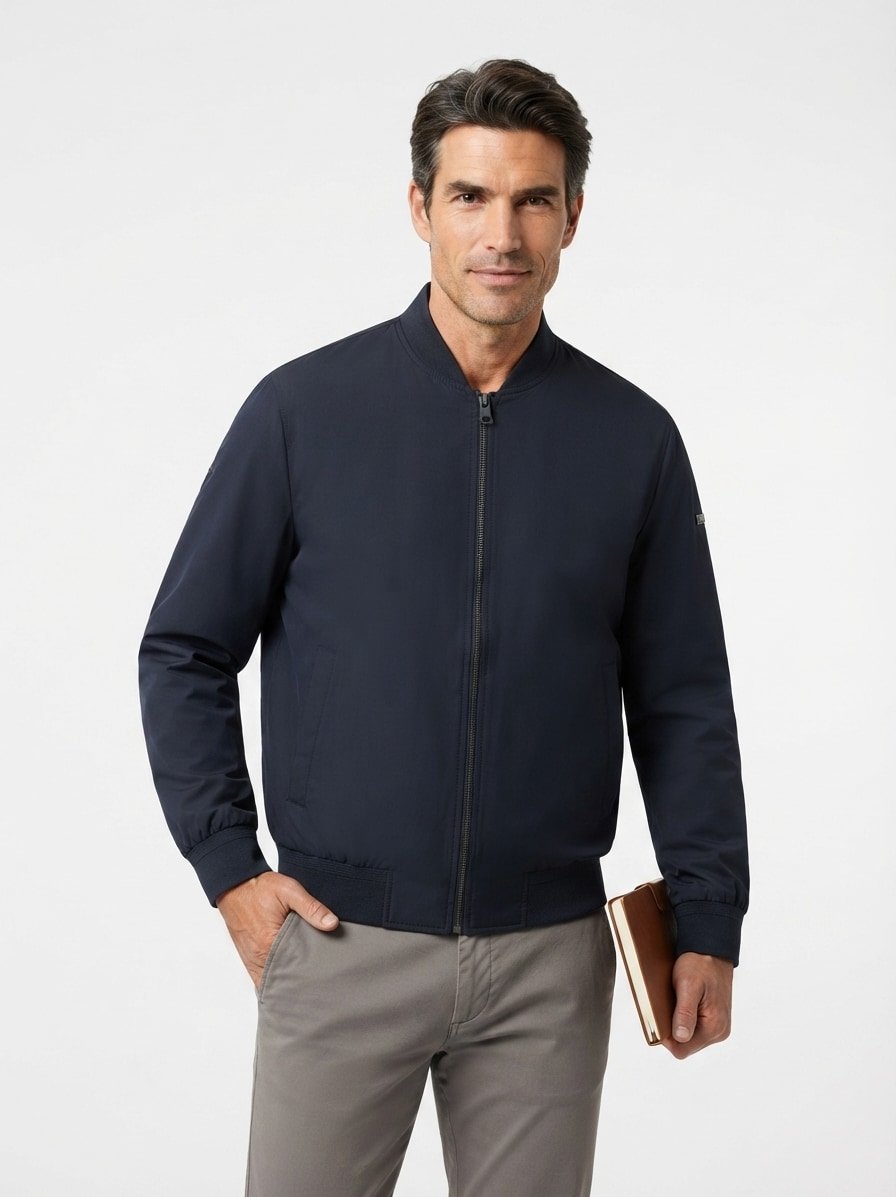 Blouson Cirapid, Mikrofaser wasserabweisend, dunkelblau