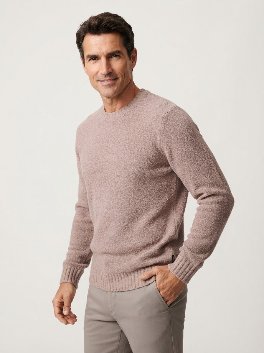 Pullover Cizac, Baumwolle, hellbraun meliert