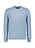 Pullover Cizac, Baumwolle, blau meliert - blau